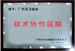 广州市妇女病康复专业委员会技术协作医院